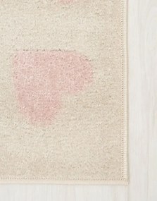 Detský kusový koberec Happy M MYŠKY - ružový