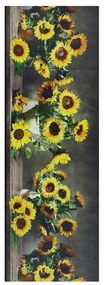 Behúň Universal Ricci Sunflowers, 52 x 200 cm