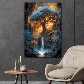 DUBLEZ | Drevený obraz stromu života - Spomienky predkov