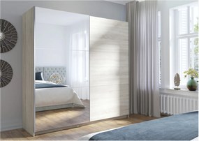 Sconto Šatníková skriňa ARSALA dub sonoma