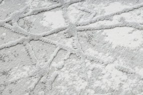 Koberec AKRYL VALS 3949 Abstrakcia sivý