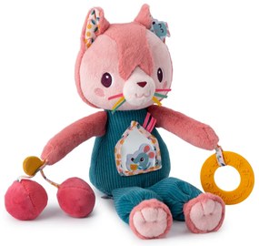 Lilliputiens – textilná hračka s aktivitami - mačička Jeanne