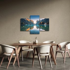Obraz - Horské jazero (90x60 cm)