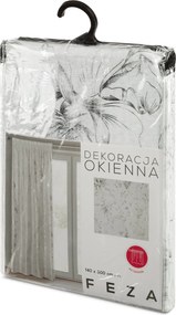ZÁCLONA NA PÁSKE FEZA 140X300 CM VZOROVANÁ