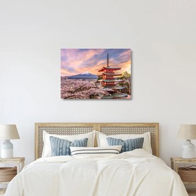 Sklenený obraz - Fuji (70x50 cm)