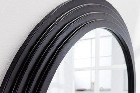 Nástenné zrkadlo Art Deco 160cm čierne