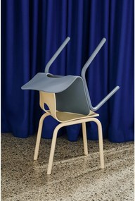 Žltá jedálenská stolička Atto – noo.ma