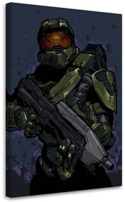 Gario Obraz na plátne Hra Master Chief - Nikita Abakumov Rozmery: 40 x 60 cm