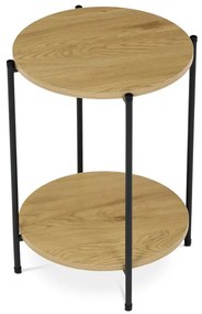 Autronic BONTEC Odkladací stolík 44x44cm, mdf, divoký dub, CT-G1005 OAK Farba: Prírodné