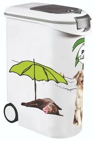 Curver Kontajner na krmivo, vzor psy, 54 l​, 54 l