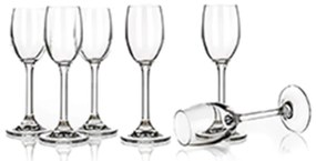 Poháre na likér Leona Crystal 60 ml 6 ks 02b4g006060