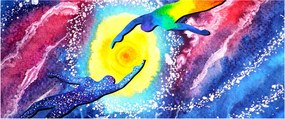 Obraz - Dotyk (120x50 cm)