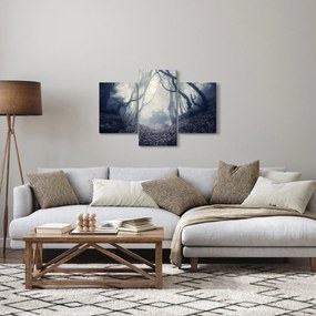 Obraz - Les v hmle (90x60 cm)