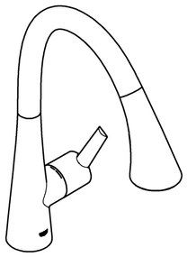 GROHE 32294DC2 - nerezová drezová batéria ZEDRA