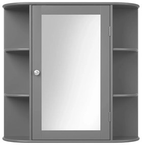 Kúpeľňová skrinka, sivá