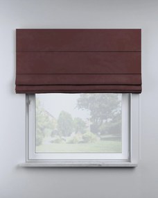 Rímska roleta Capri farba produktu červená látka lesklá, zamatová