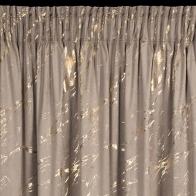 ZATEMŇOVACÍ ZÁVES NA PÁSKE MOLLY 140X270 CM VZOROVANÁ