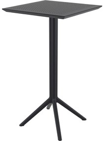 SKY FOLDING 60 sklopný barový stôl black