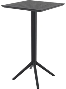 SKY FOLDING 60 sklopný barový stôl black