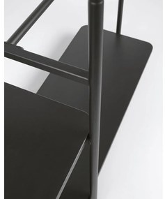 Čierny kovový set do predsiene Kave Home Galatia