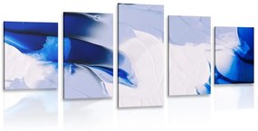 5-dielny obraz umelecká maľba troch farieb - 100x50