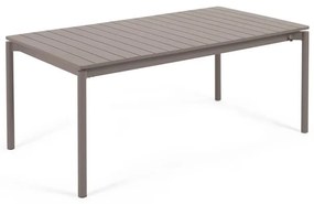 Záhradný rozkladací stôl tana 180 (240) x 100 cm hnedý MUZZA