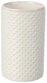 Erga Madrid, keramický pohár na zubné kefky, biela, ERG-SEP-10KUBMADRWHIT