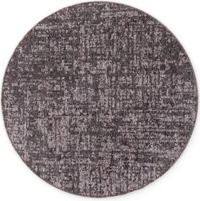 ELLE Decoration, Kusový koberec Brilliance Prisma 106311 Brown z kolekcie Elle kruh, 200x200 (priemer) kruh, hnedá, obývacia izba