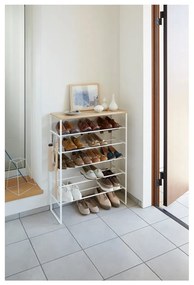 Biela kovová skrinka na topánky Tower – YAMAZAKI