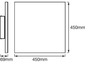 Ledvance - LED Stmievateľné stropné svietidlo SMART+ FRAMELESS LED/28W/230V Wi-Fi