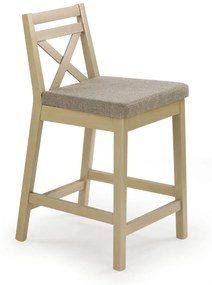 Halmar - Drevená barová stolička Borys Low