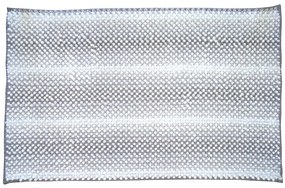 Kúpeľňový koberček Drop Sivá/Biela 50x80 cm