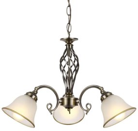 Globo 60208-3 - Luster na reťazi ODIN 3xE27/60W/230V