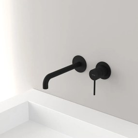 Sapho Sapho, ULTRAMIX stojanková umývadlová batéria, čierná mat/zlato mat, UT007BG