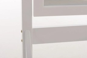 Stojace zrkadlo Elvis 16528402 - drevo - 153x59x51 - Biela