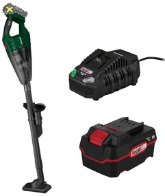 Parkside®  Aku ručný vysávač Phssa 20-Li D2 + Akumulátor 20 V/4 Ah + Nabíjačka 20 V/4,5 A  (800011251)