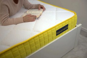 Ortopedický matrac s pamäťovou penou 110x200 cm Yellow