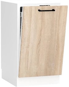 Dvierka na umývačku Bono 45pz Dub Sonoma