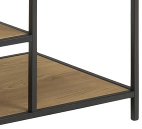 Vešiak SARON dub/čierna