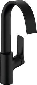 Hansgrohe Vivenis, umývadlová batéria 210, s výpustom a otočným výtokom, EcoSmart, čierna matná, HAN-75030670