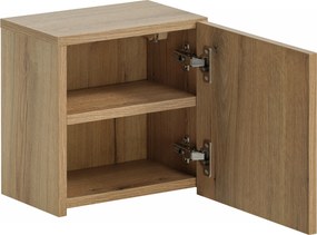 Comad Kúpeľňová skrinka závesná horná Qubik Nova Oak 30 dub coast evoke