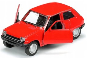 008805 Kovový model auta - Nex 1:34 - Renault 5 Červená