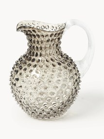 Ručne fúkaný džbán Hobnail, 2 l