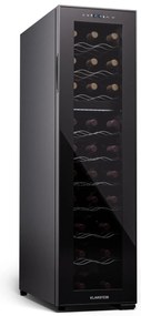 Klarstein Shiraz 27 Duo, chladnička na víno, 2 zóny, 83 l/27 fliaš, 5-18 / 5-18 °C, dotykové ovládanie