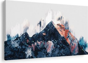 Obraz - Abstraktná hora (90x60 cm)