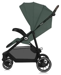 Lionelo - Športový kočík EMMA ONE zelená/čierna