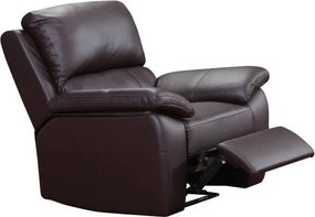 XXXLutz RELAXAČNÉ KRESLO, textil, koža, hnedá Cantus - Kreslá - 001491000103