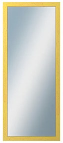 DANTIK - Zrkadlo v rámu, rozmer s rámom 50x120 cm z lišty RETRO žltá (2533)
