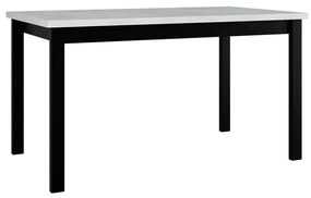 Rozkladací stôl 80 x 140+180 II (biela L) (čierna). Vlastná spoľahlivá doprava až k Vám domov. 1059244