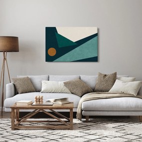 Obraz - Kubistická abstrakcia (90x60 cm)